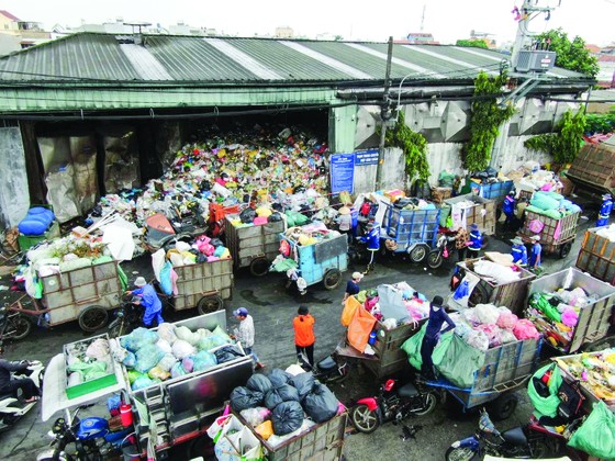 Trạm trung chuyển rác Hiệp Bình Chánh, TP Thủ Đức, TPHCM